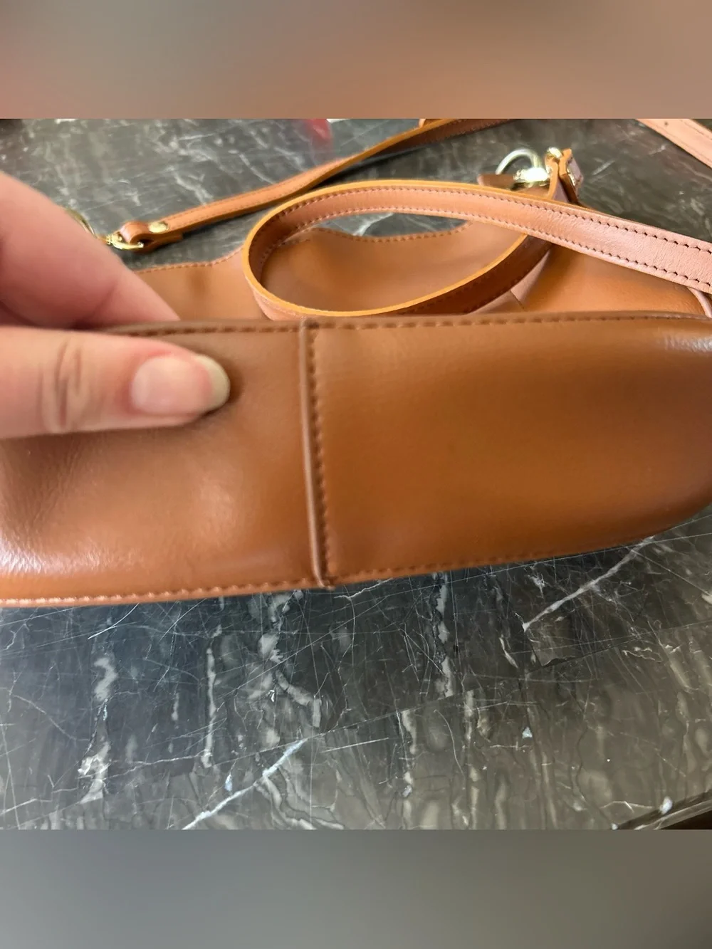 Anthropologie Hobo Triple 7 Modern Moon Shoulder Bag Purse